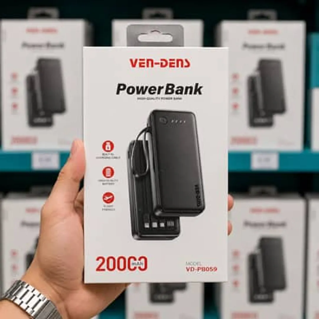 Ven-Dens 20,000mAh VD-PB059 Power Bank